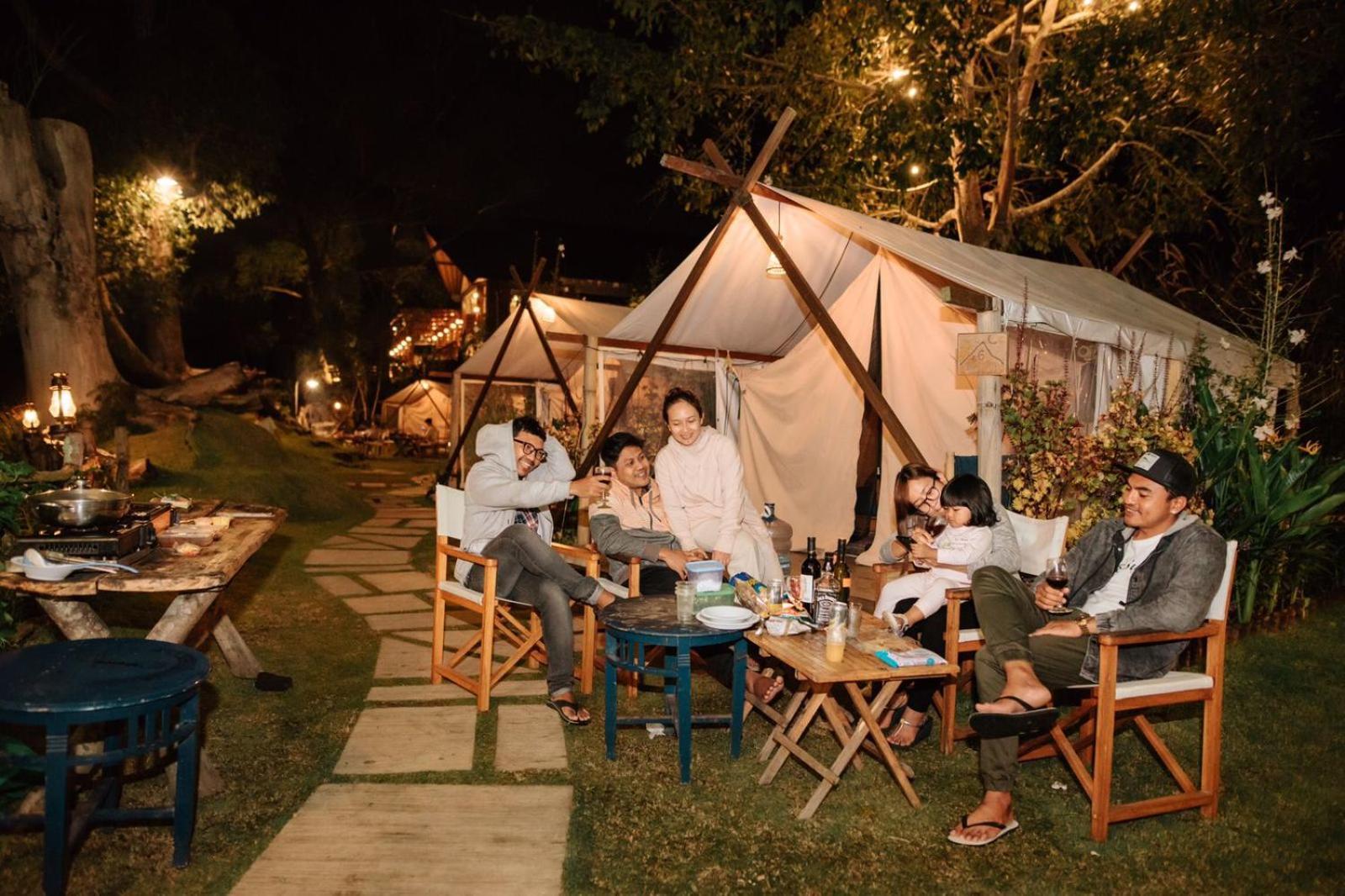 Luxury tent Alam Caldera Camp & Resto *
